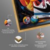 Notoriart Colorful Soccer Sneaker Splash II Soccer Wall Art Framed - 4 of 4