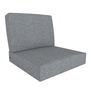 Covers&All Outdoor 5 in Seat / Back Cushion with Highly Durable Olefin Fabric, 25 in W x 25½ in L x 5 in Thick - 1 of 4