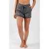 90 Degree by Reflex - Women's Soft Comfy Lounge Shorts with Pockets - 2 of 3
