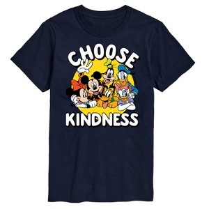 Men's - Disney - Choose Kindness Short Sleeve Graphic T-Shirt - 1 of 4