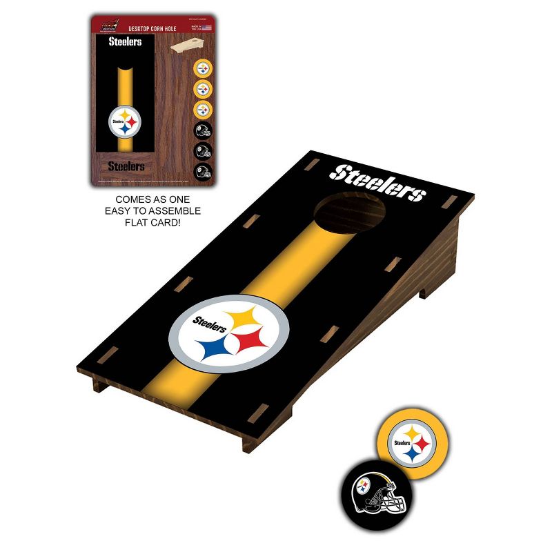 NFL Pittsburgh Steelers Desktop Cornhole, 1 of 3