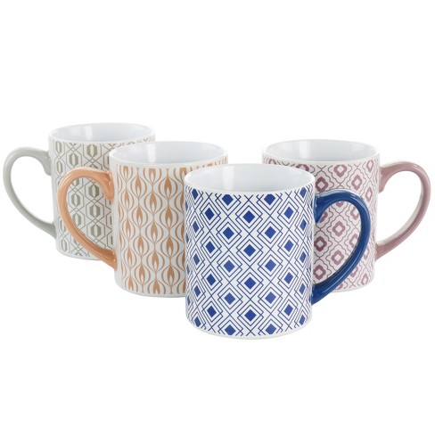 in Stock Triangle Shape Coffee Cup with Saucer Espresso Coffee Cup