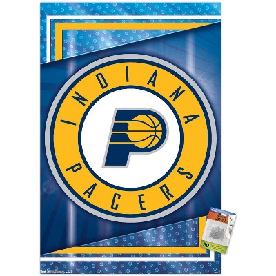 Trends International NBA Indiana Pacers - Logo 17 Unframed Wall Poster Prints