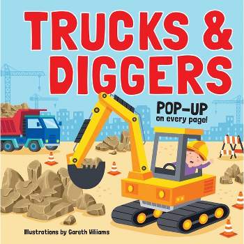 Trucks & Diggers: Pop-Up Book - (Hardcover)