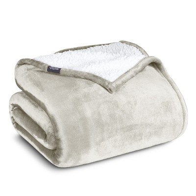 Faux Shearling Fleece Blanket by Bare Home