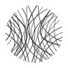 Cheung's Eleni Large Abstract Wall Decor Black - 2 of 4
