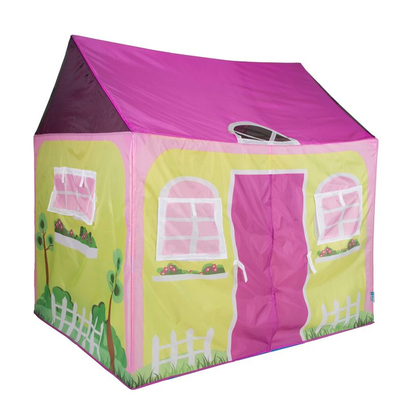 Pacific Play Tents Cottage House Kids Play Tent 58" x 48", 3 of 17