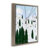 Stupell Industries Ski Lift Mountain Landscape, 25" x 25" - 3 of 4