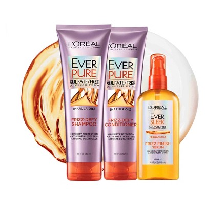 L Oreal Paris Everpure Frizz Defy Hair Care Collection 8 5 Fl Oz