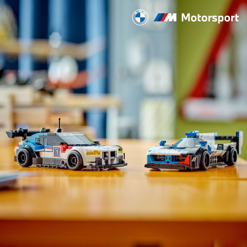 LEGO Speed Champions BMW M4 GT3 &#38; BMW M Hybrid V8 Race Cars 76922, 3 of 8