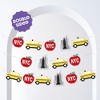 Big Dot of Happiness NYC Cityscape Garland Banner, New York City Party Decorations Banner, 30 Feet of Cord, 15 Double-Sided Big Apple, Taxi, - 2 of 4