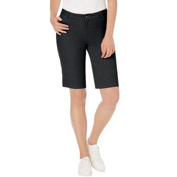 Mass & Slim Shorts (L (14/16)) Grey at  Women's Clothing store