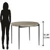 Hekman 24928 Pub Table/Forged Legs Bedford Gray - 4 of 4