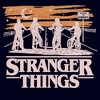 Toddler's Stranger Things Starry Bike Ride Sketch Logo T-Shirt - 2 of 3