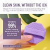 Sud Scrub® Antimicrobial Silicone Face Scrubber, Gentle Face Exfoliator For Sensitive Skin, Facial Cleansing Brush For Acne - 2 of 4