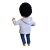 Our Brown Boy Joy Original My Friend White Hoodie Baby Doll 3 - 4 of 4
