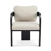 Christopher Knight Home Smolder Modern Rubberwood Upholstered Dining Chairs with Pillow Back (Set of 2) - 4 of 4