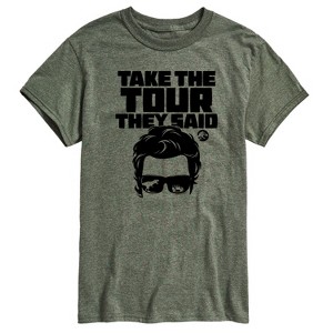 Men's - Jurassic Park - Take The Tour They Said- Men's Short Sleeve Graphic T-Shirt Short Sleeve Graphic T-Shirt - 1 of 4