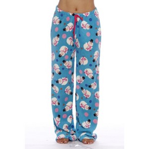 Monkey Palms Print Plush PJ Pant - 1 of 2