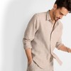 Lands' End Men's Long Sleeve Linen Shirt - 4 of 4