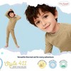 City Threads Boys USA-Made Soft & Cozy Thermal Long Johns 2-Piece Set - Warm Base Layer & Loungewear - 4 of 4