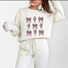 Simply Sage Market Patriotic Ice Cream Stacked Coquette Lightweight Garment Dyed Sweatshirt - 2 of 4