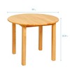 ECR4Kids 30in D Round Hardwood Table with 22in Legs - 2 of 4