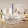 Whisen Modular L-shaped Sectional Sofa with Wide Seat, Boneless Cloud Upholstered Sofa, Free Combination - 2 of 4