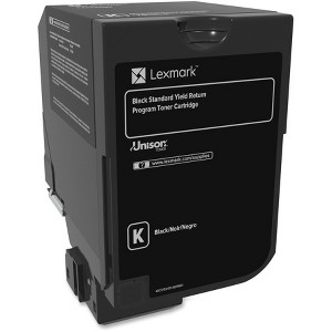 Lexmark 74C1SK0 Unison 7000 Page-Yield Black Toner Cartridge - 1 of 3