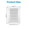 Unique Bargains 304 Stainless Steel Durable Corrosion-Resistant Vent Cover - 2 of 4