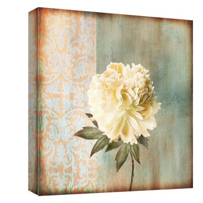 16" x 16" Vintage Flowers II Decorative Wall Art - PTM Images