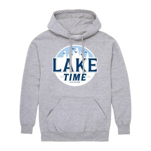 Men's - Instant Message - Lake Time Graphic Fleece Pullover Hoodie - 1 of 4