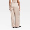 Women's Mid-Rise Straight Leg Satin Pull-On Pants - A New Day™ - 2 of 3
