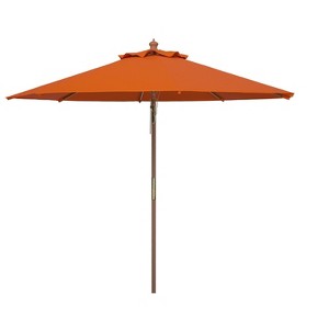Cannes 9Ft Wooden Umbrella - PAT8009 - Safavieh - 1 of 3