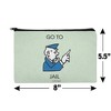 Monopoly Go To Jail Makeup Cosmetic Bag Organizer Pouch - 4 of 4