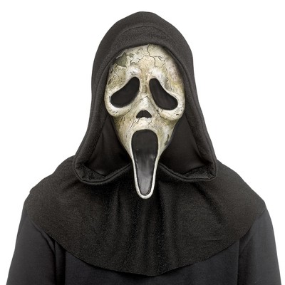 Fun World Scream Ghost Face Aged Deluxe Adult Costume Mask