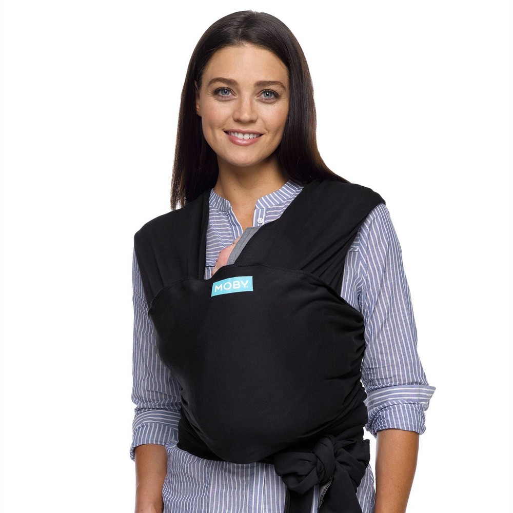 Photos - Baby Carrier Moby Evolution Wrap  - Black