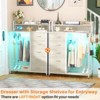 Aheaplus Dresser with 5 Drawers, Closet Storage - 4 of 4