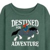 Women's - Disney - Merida & Angus Destined for Adventure Lightweight French Terry Wide Neck Long Sleeve Shirt - 2 of 4