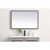 Elegant Lighting Pier 20x40 inch LED Mirror with Adjustable Color Temperature 3000K/4200K/6400K in Black - image 2 of 4