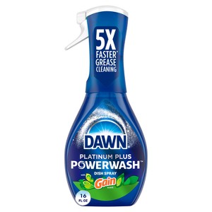 Dawn Platinum Powerwash Dish Spray - Gain - 16 fl oz - 1 of 4