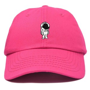 Dalix Astronaut Embroidered Alien Dad Hat Cotton Baseball Cap Adjustable Mens - 1 of 4