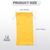 Unique Bargains Portable Drawstring Closure Microfiber Eyeglass Pouches 12 Pcs 7" x 3.5" - 2 of 4