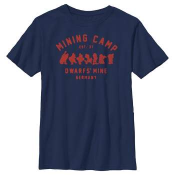 Boy's Snow White and the Seven Dwarfs Mining Camp Dwarfs' Mine T-Shirt