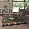 Emma and Oliver Olefin Accent Rug with Complementary Southwestern Pattern and Jute Backing - 2 of 4