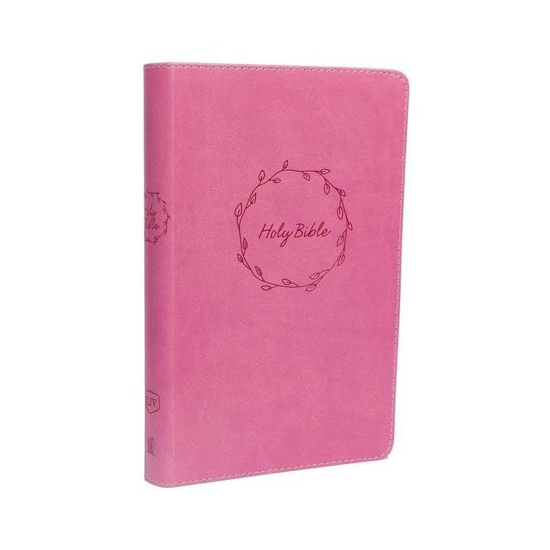 KJV, Deluxe Gift Bible, Imitation Leather, Pink, Red Letter Edition - by  Thomas Nelson (Leather Bound), 1 of 2
