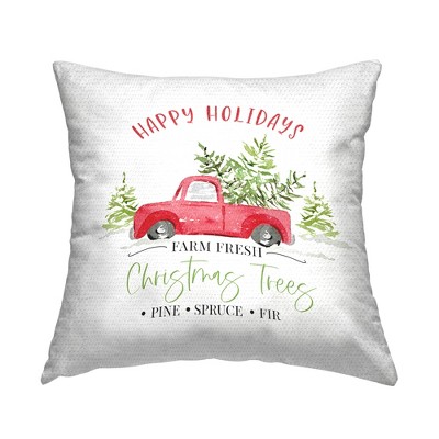 Stupell Industries Farm Fresh Christmas Trees Holiday