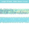 Unique Bargains Waterproof Flat Elastic Crafts Sewing Dress Sequins Trim Ribbon - 2 of 4