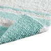20x30" Reversible Cotton Bath Rug with Dual-Sided Design，Good Water Absorption. - 3 of 4