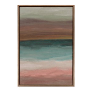 23" x 33" Sylvie Peace Framed Wall Canvas by Oris Eddu - Kate & Laurel All Things Decor - 1 of 4